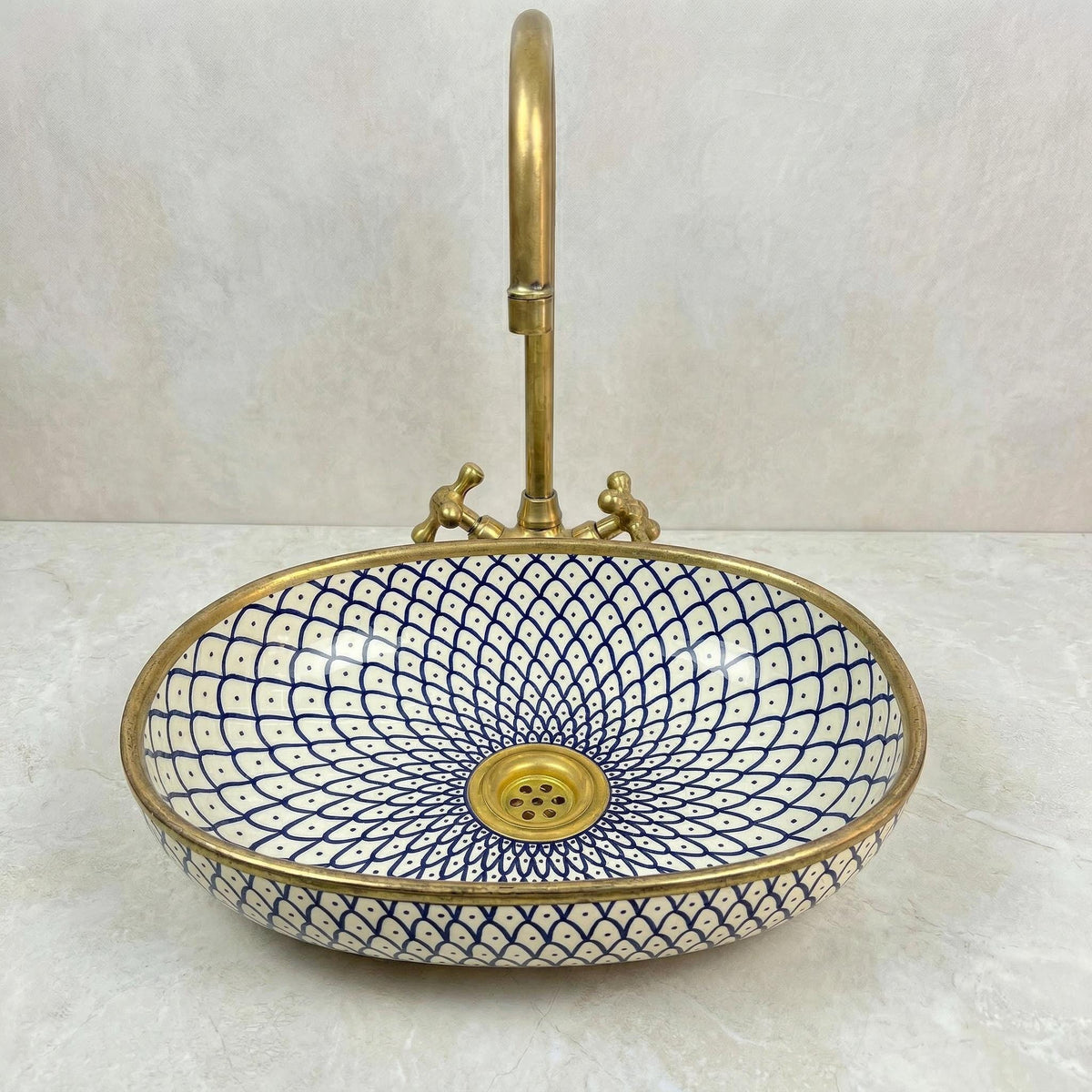 red ceramic vessel sink, Ruby Red Oval Porcelain Sink, 5 Sizes XL