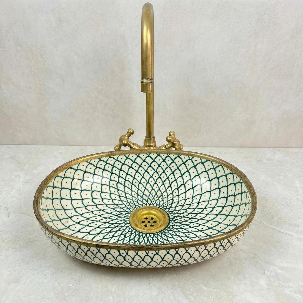 red ceramic vessel sink, Ruby Red Oval Porcelain Sink, 5 Sizes XL