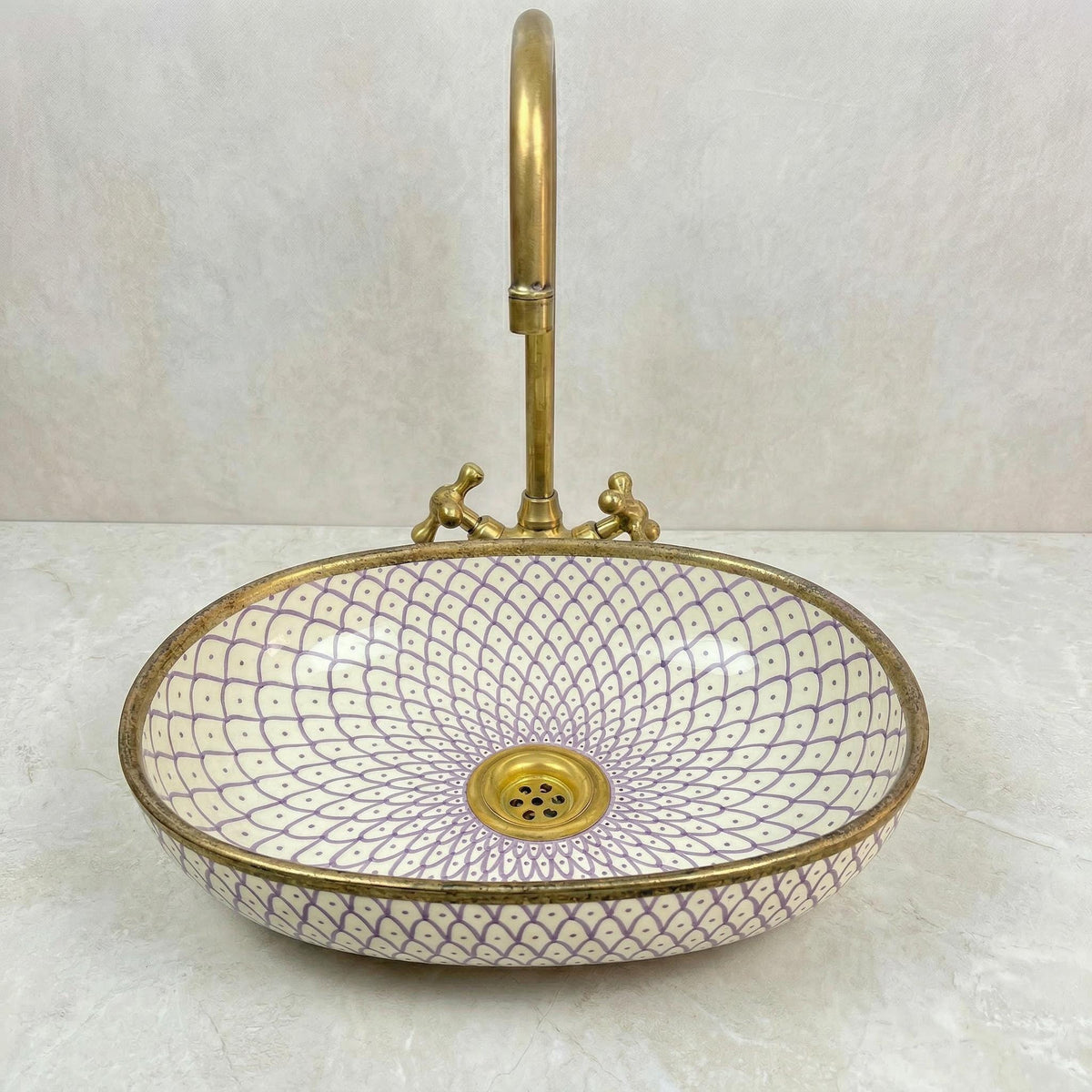 red ceramic vessel sink, Ruby Red Oval Porcelain Sink, 5 Sizes XL