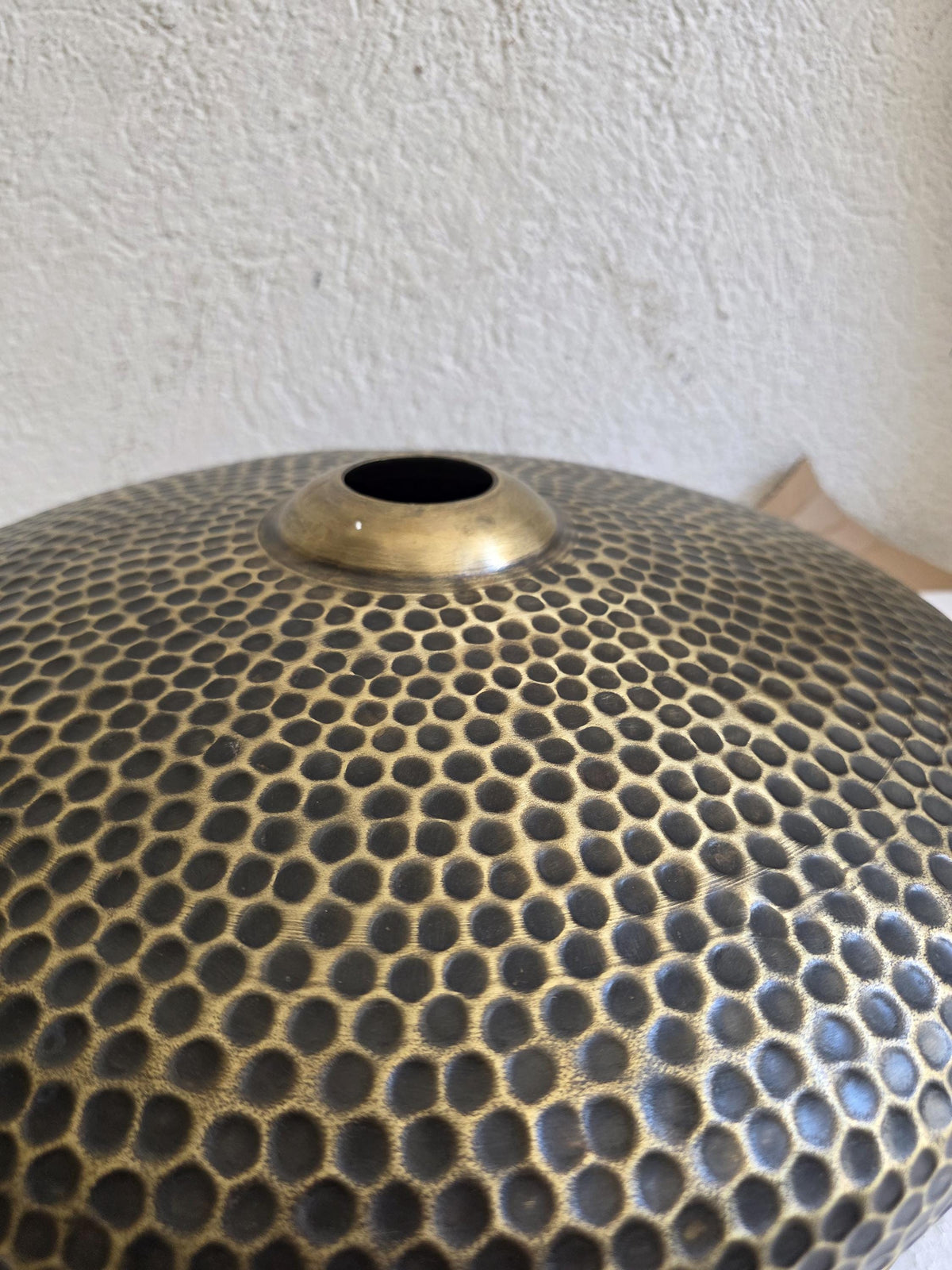 hammered brass sink, Handmade Round Vessel Sink 5" Antique Finish