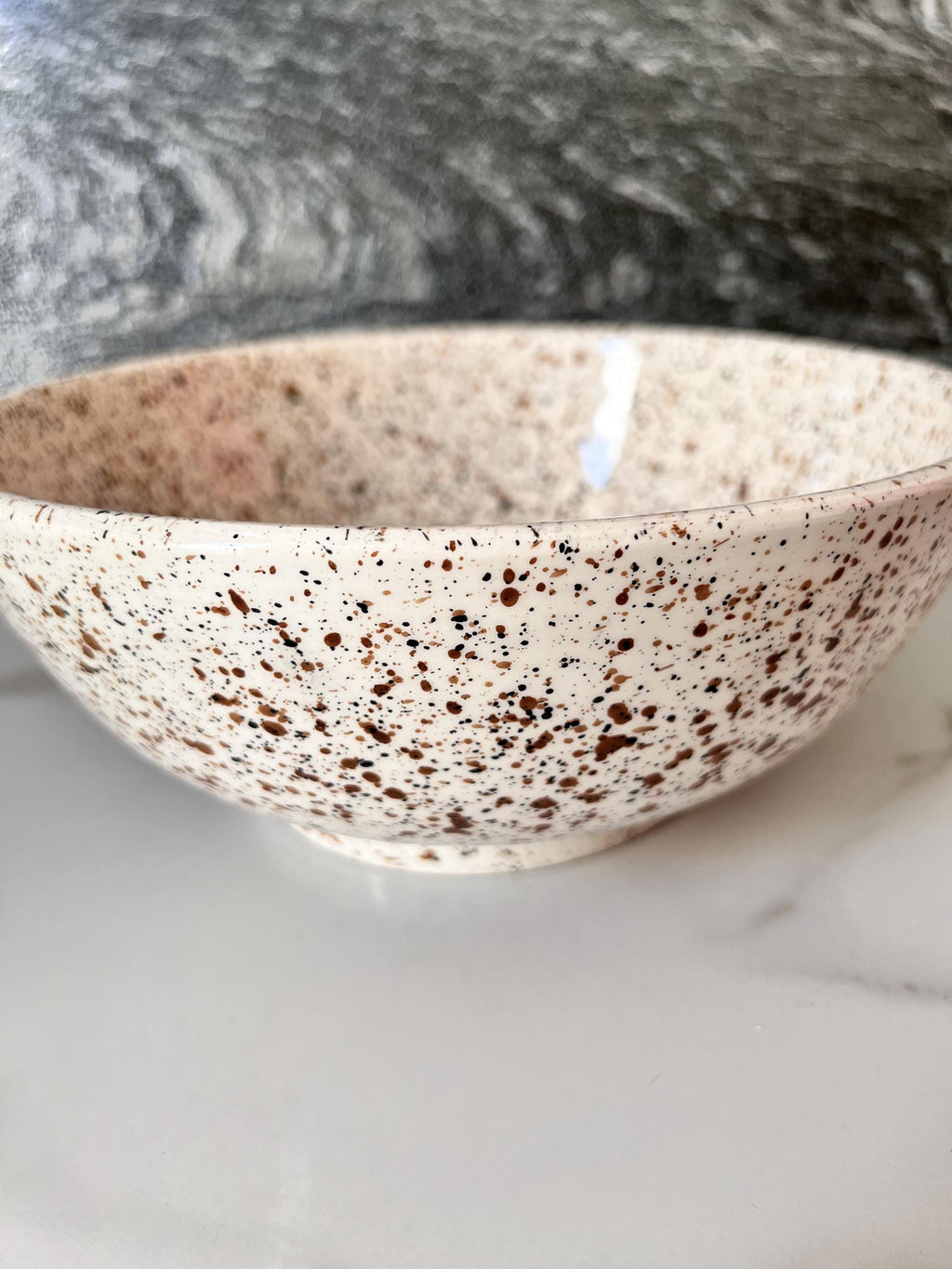 moroccan ceramic vessel sink Hand-Painted Tinin Basin Brass Drain