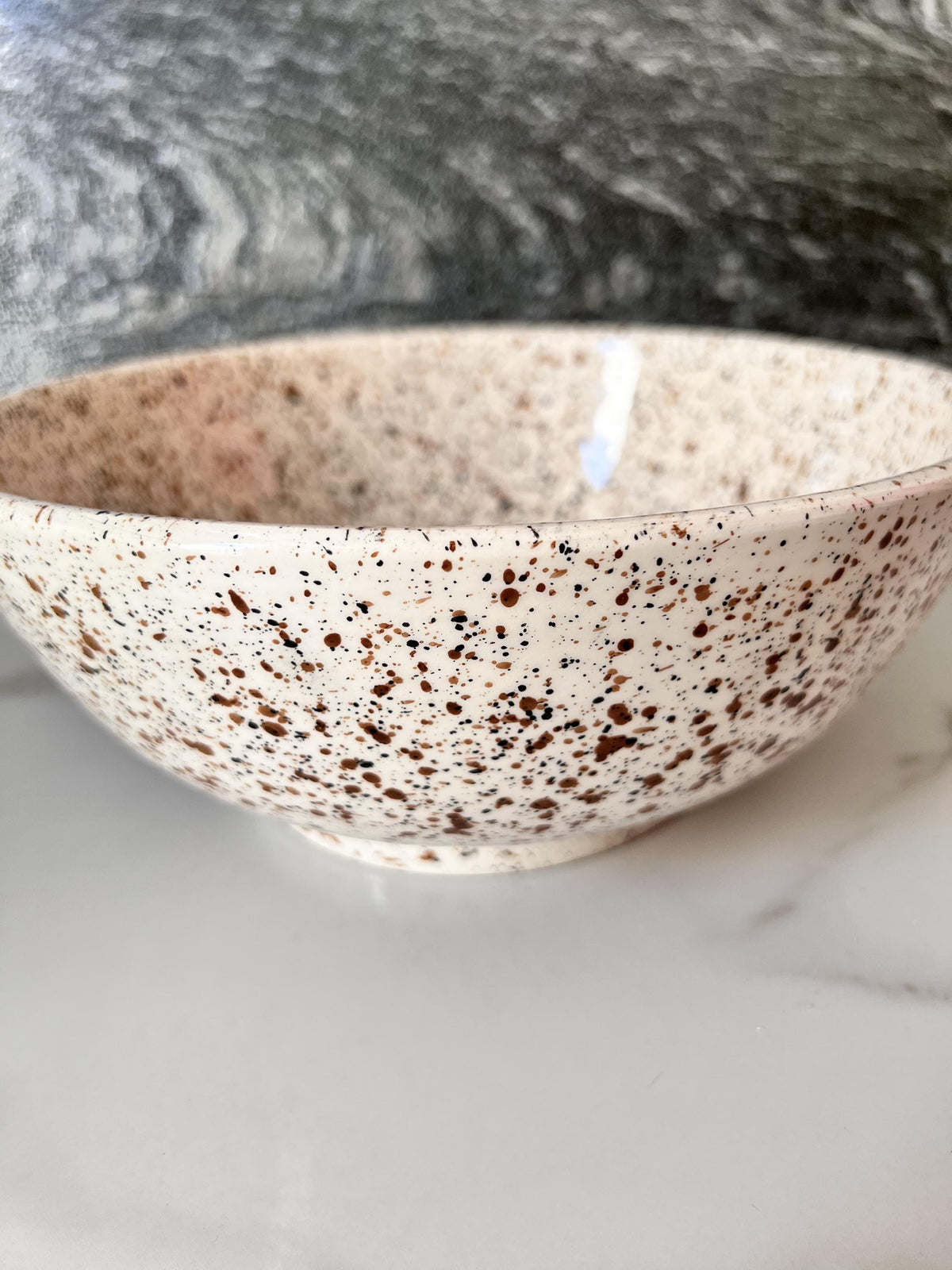 moroccan ceramic vessel sink Hand-Painted Tinin Basin Brass Drain